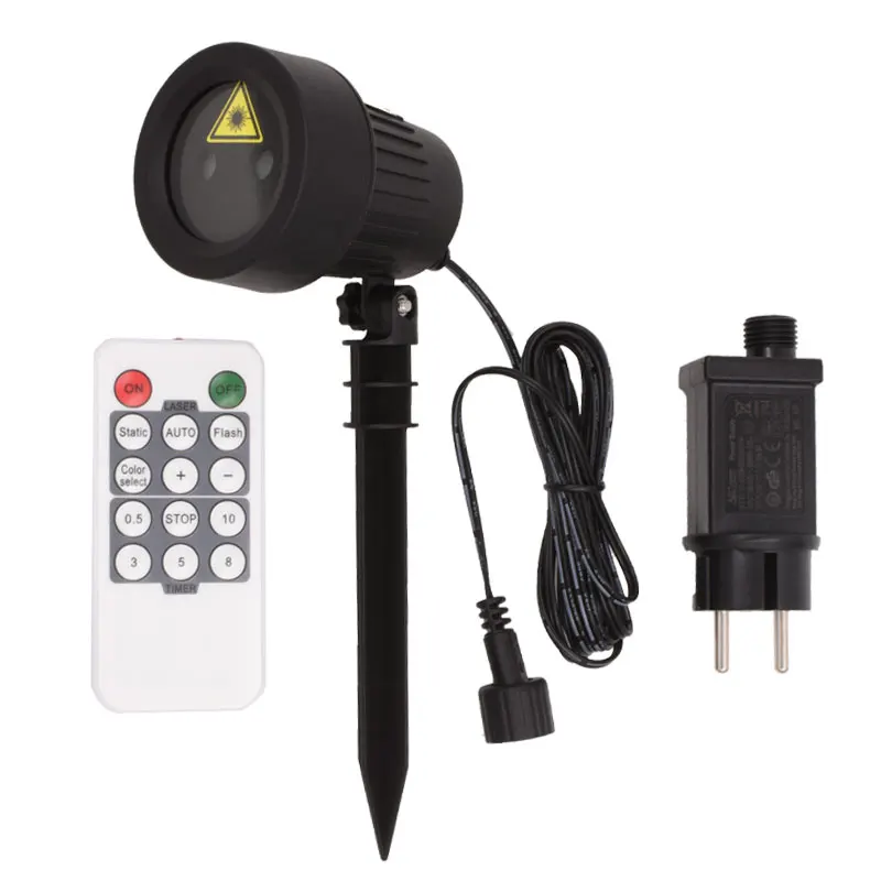 Новогодний лазерный проектор рождественские украшения для дома улицы газонные