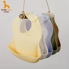 Нагрудники Силиконовые регулируемые для новорожденных мальчиков и девочек, 24 вида