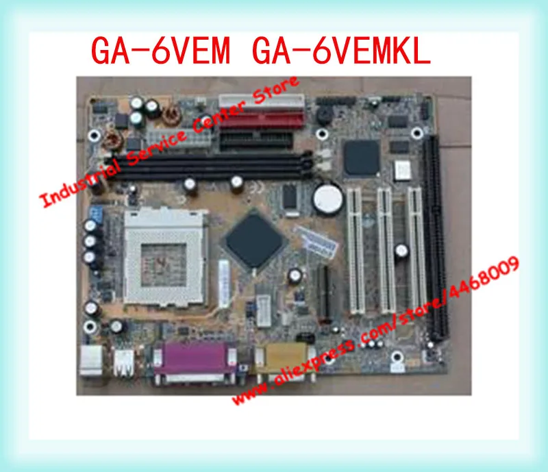 Материнская плата 370 с разъемом ISA 3 PCI VGA LPT протестирована для 1/2 T