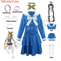 clothing uniforms tenko chabashira danganronpa v3 killing harmony cosplay costume schoolgirl uniform blue school dress outfit