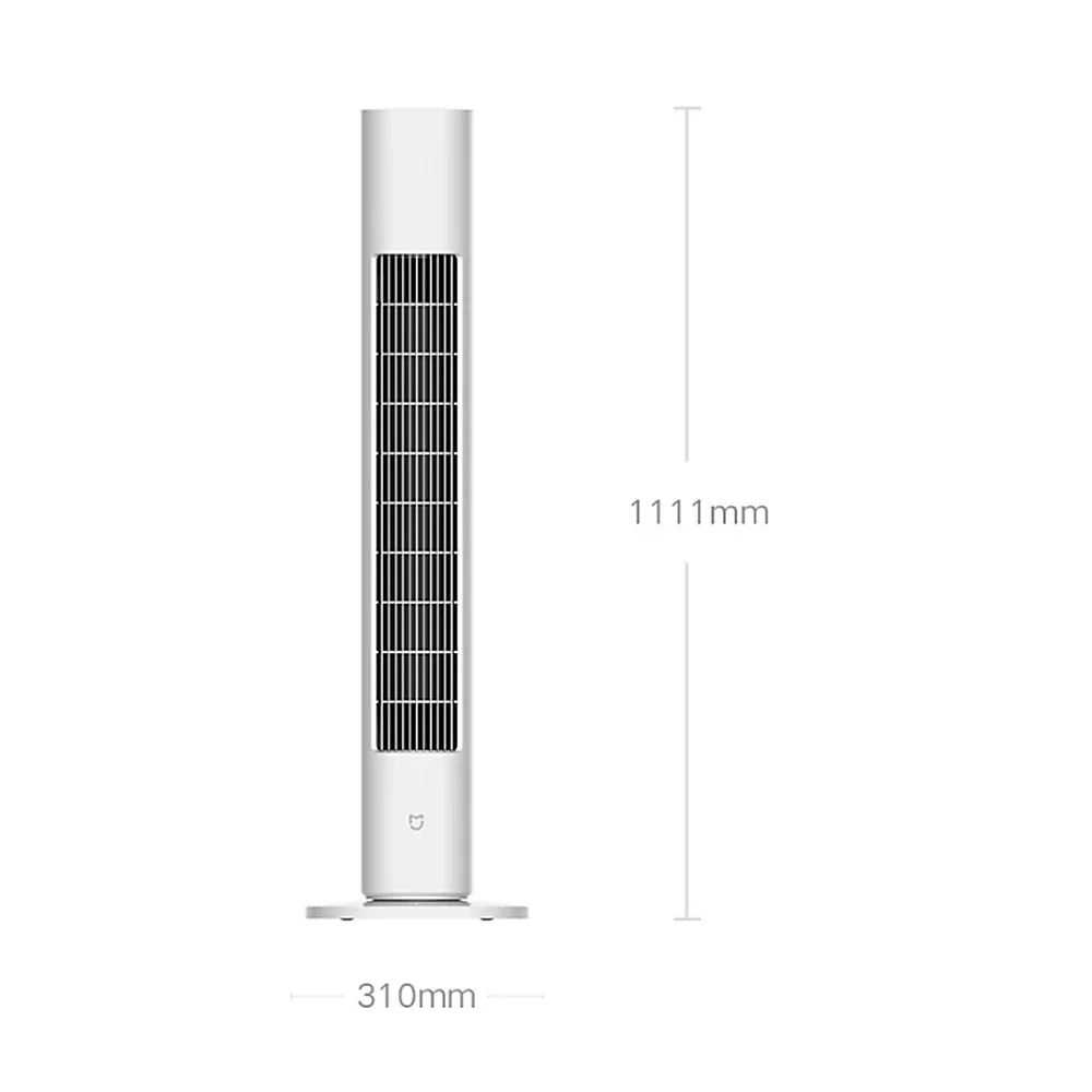 

Xiaomi Mijia-DC Inverter Tower Fan, Bladeless Fan, Remote Control APP, Wide-angle Wind, Natural, No Noise, Super Power Saving