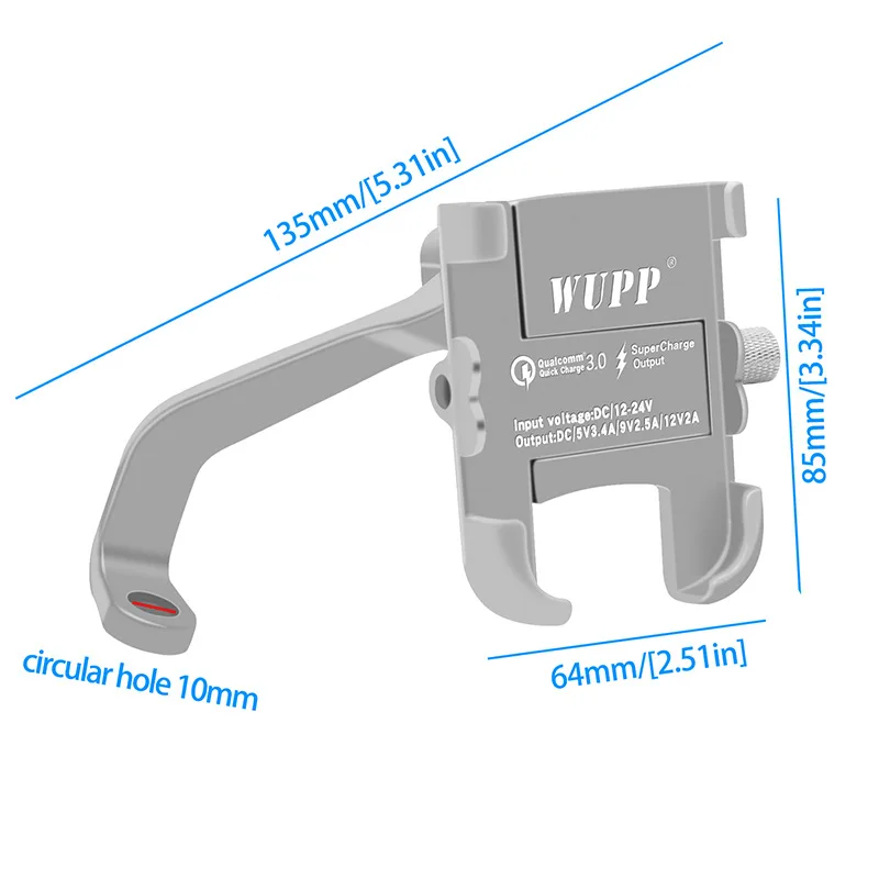 Motorcycle Telephone Holder Support Moto Bicycle Stand Mount Scooter Motorbike Handlebar Phone | Автомобили и мотоциклы