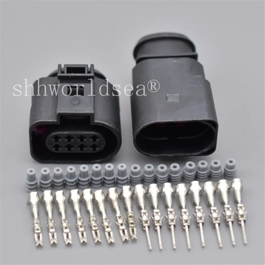 8-контактный водонепроницаемый разъем жгута проводов, автомобильная вилка трансмиссии для VW Golf Jetta Passat 1J 0973714   1J 0973814