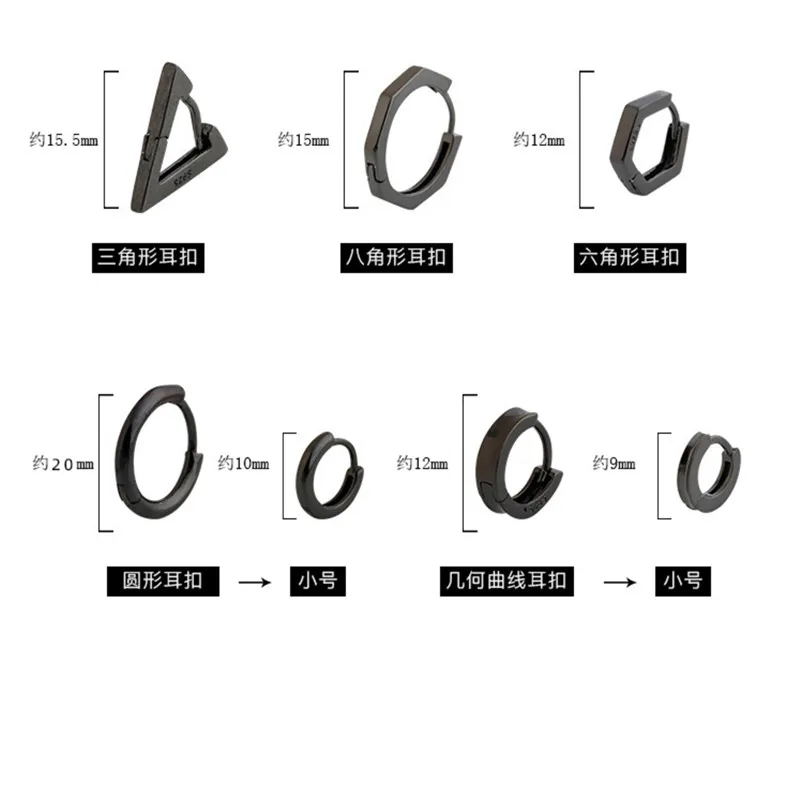 Модные серебряные серьги из стерлингового серебра 925 пробы для мужчин и женщин