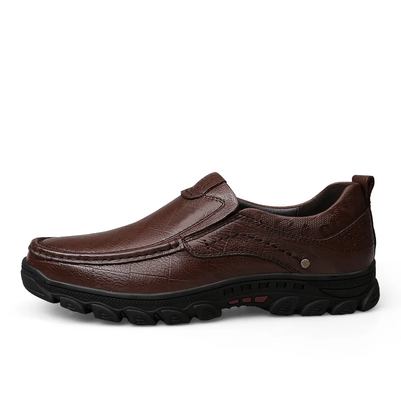 CLAXNEO Man Leather Shoes Slipons 2020 Spring Summer Male Loafers Genuine clax Men's Shoe walking Footwear Brand | Обувь