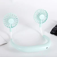 green control future neck hanging fan hand free portable neck sports fans usb rechargeable personal wearable