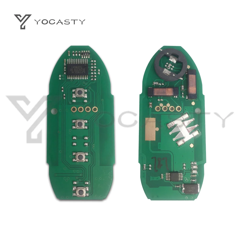 

YOCASTY 4 btns Remote Smart key 433Mhz For Nissan Infiniti sentra Armada M35 Hybrid Q70 M37 PCF7952A HITAG 2 46 CHIP CWTWB1U787