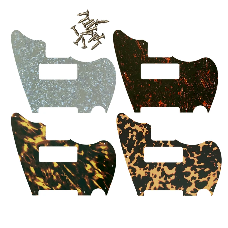 

Parts For US Fd Custom Standard 8 Screw Holes Telemaster P90 Guitar Pickguard Scratch Plate Multi Color Choice Flame Pattern