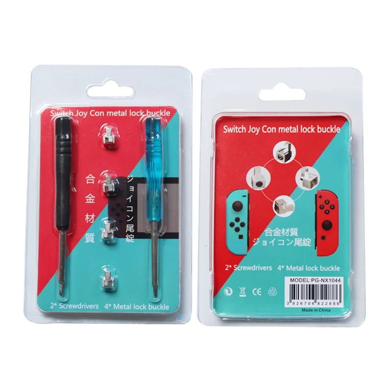 

Left Right Slider Buckle OEM Metal Lock Latch Bracket for Nintend Switch Joy-Con Loose Repair Tool Parts NS JoyCon Controller