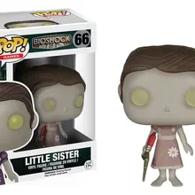 Официальная Funko поп-игры: Bioshock-Little Sister Виниловая фигурка Коллекционная модель игрушки с оригинальной коробкой