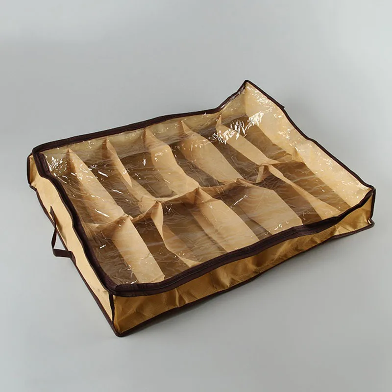 Туфли для многократного применения вместительная Пылезащитная сумка хранения