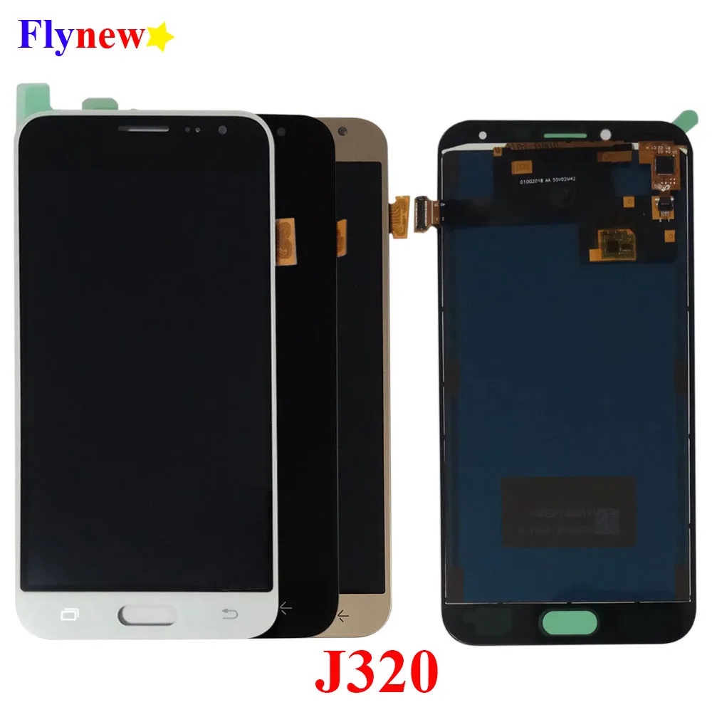 ЖК дисплей с сенсорным экраном и дигитайзером в сборе для Samsung Galaxy J3 2016 J320 J320F J320M