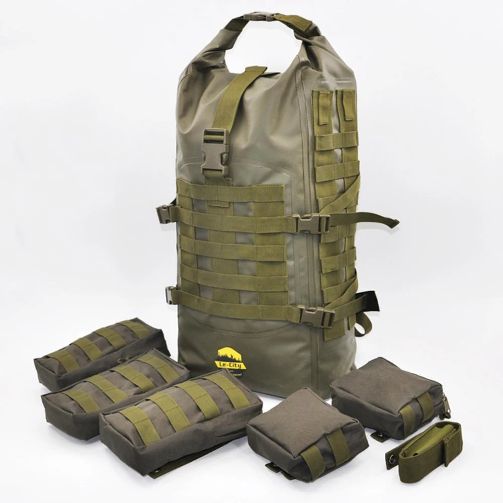 

50L Waterproof Custom big Molle Rucksacks Military Bag Tactical