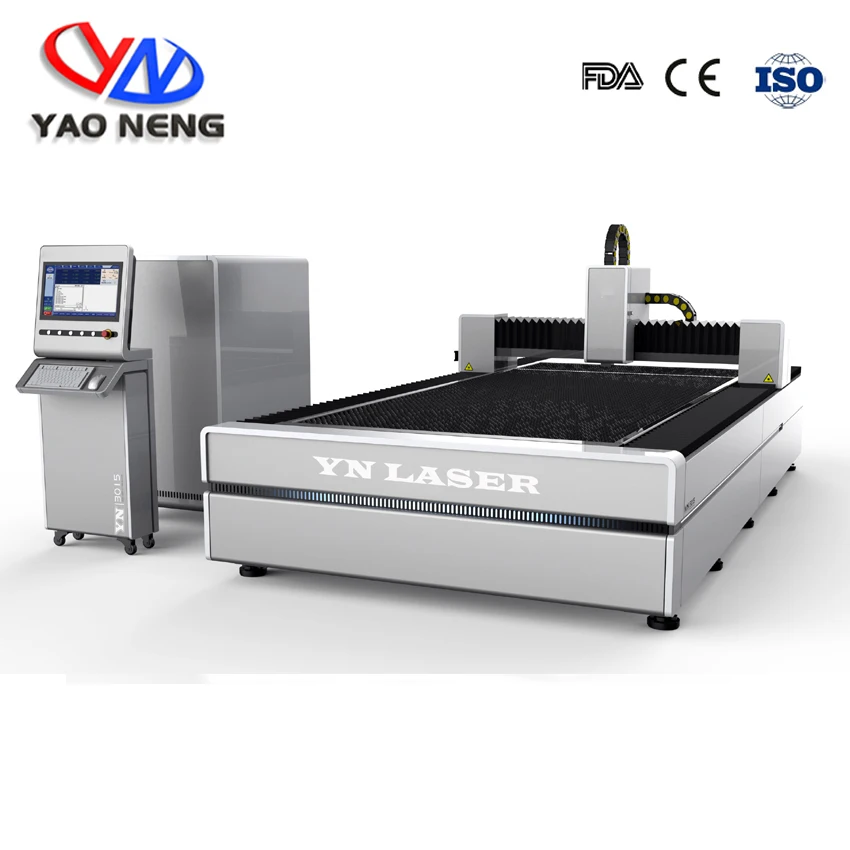 3015 4015 мощный высокоэффективный лазерный станок Raycus для волоконно лазерной резки