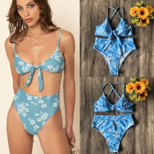 Кофтой британская Для женщин летние купальники бикини комплект пуш ап на лифчике