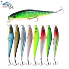 Жесткая рыболовная приманка в виде гольяна, плавающий воблер 11,5 см 10 г, искусственная приманка для форели, окуня, приманки Карп, 1 шт.