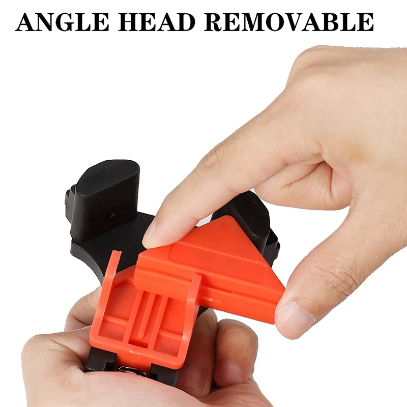

4 Pcs 90 Degree Right Angle Clamp Fixing Clips Picture Frame Corner Clamp for Woodworking Hand Tool Clamps Pipe Clamp