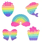 Игрушка антистресс для взрослых и детей, пузырьковая игрушка-антистресс для взрослых и детей