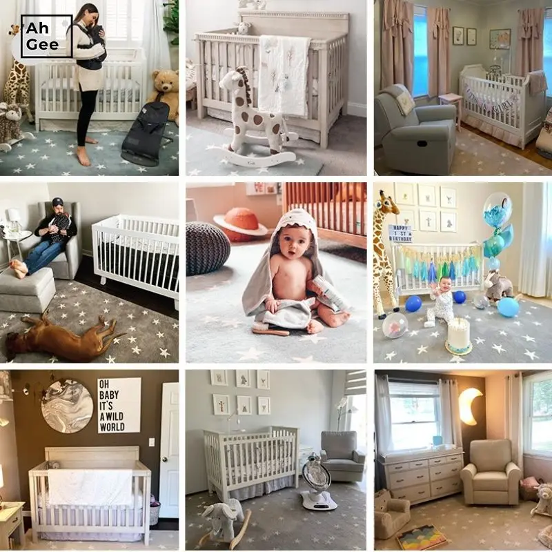 Мягкий ковер современный детский для гостиной пушистый Детский меховой комнаты