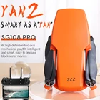 GPS двойной позиционирования бесщеточный Радиоуправляемый Дрон 2 Ось Gimbal 4K Двойной объектив 5G Wi-Fi FPV 30 минут времени полета Смарт Follow 1500 м Квадрокоптер