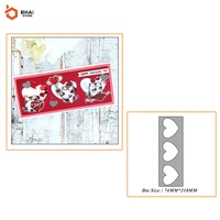 new design love hollow frame metal cutting dies cut decoration scrapbook paper card embossing decor craft 2021