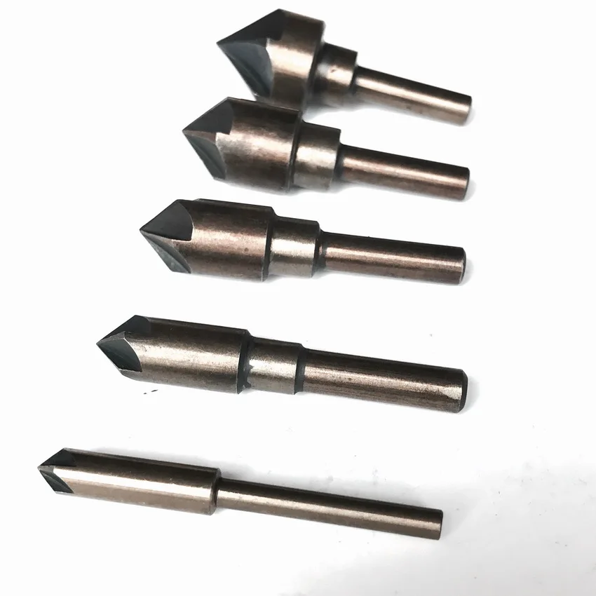 Бесплатная доставка 5 шт. изготовлено из быстрорежущей стали 82 градуса 1/4-3/4 дюйма