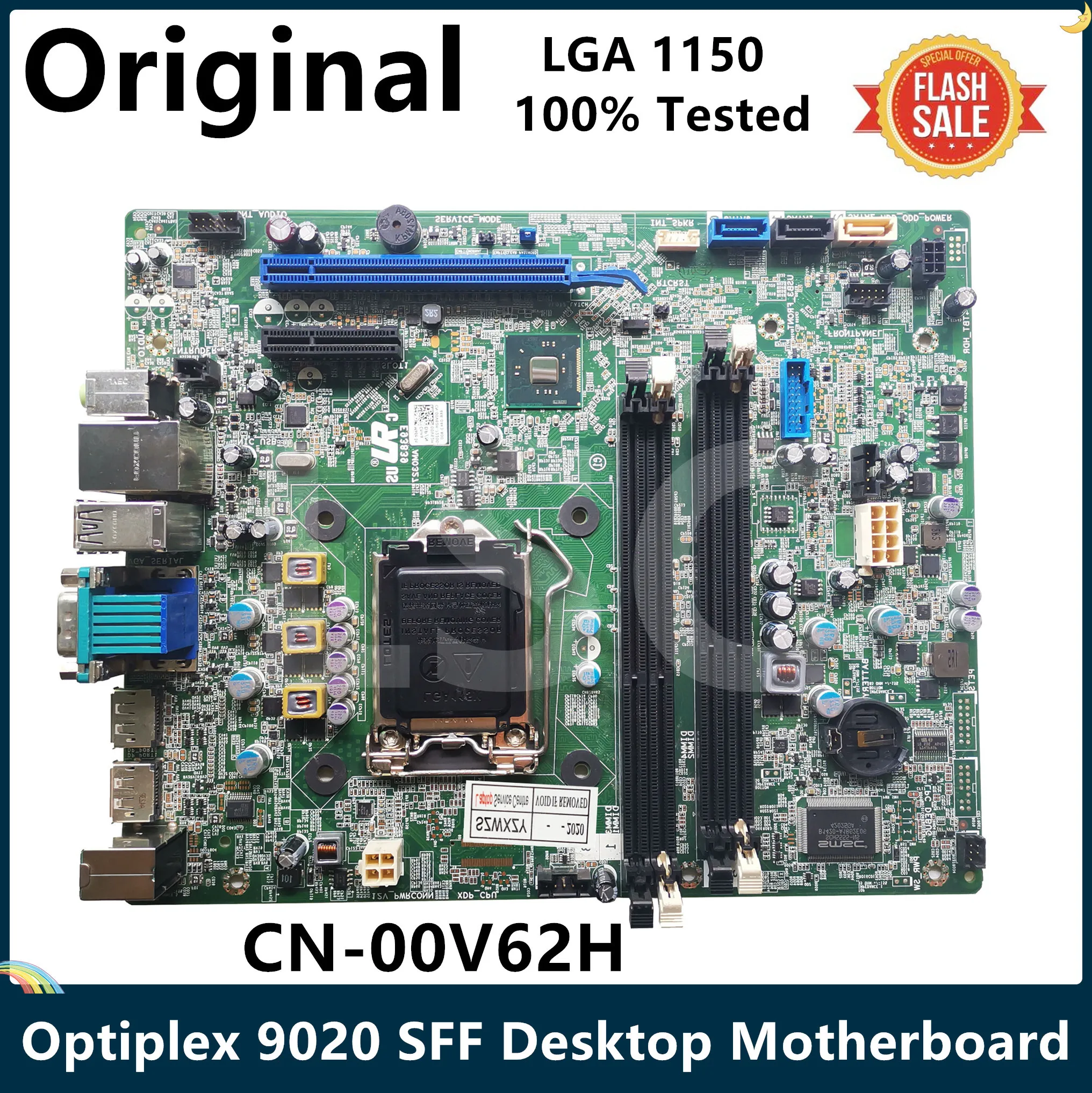 Материнская плата LSC для настольных ПК DELL Optiplex 9020 SFF LGA 1150 CN-00V62H 0V62H DDR3 100%