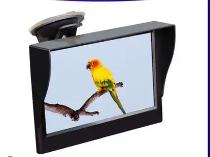 Verkaufen 2021 Mai Neue Lkw Umkehrung Bild Display Mähdrescher HD Nachtsicht Display 7 Zoll 12 ~ 24V Bus Auto Desktop LCD Bildschirm