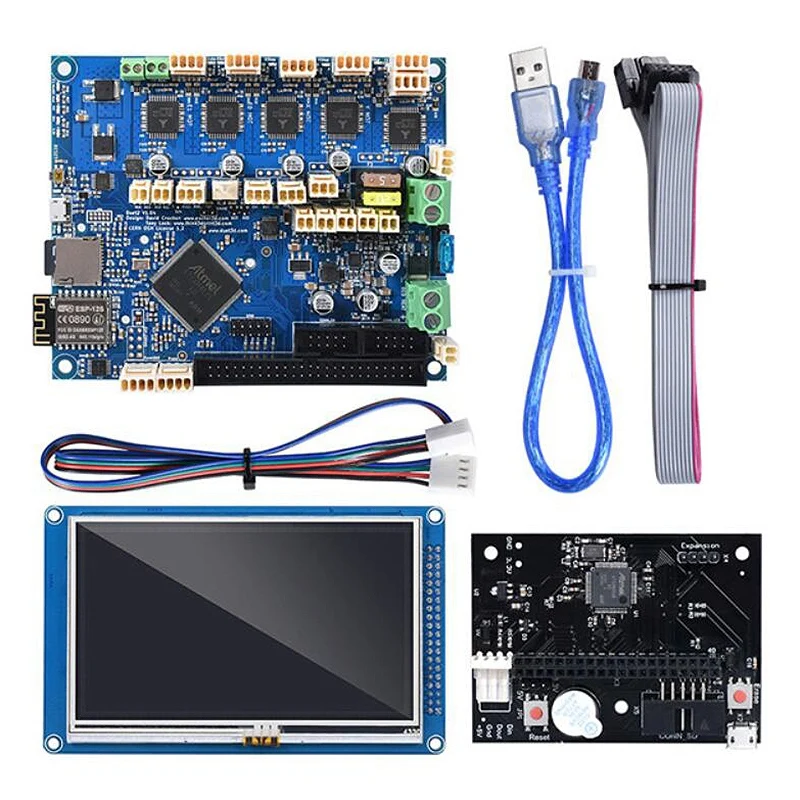 Duet 2 Wi Fi V1.04 материнская плата Клонировали Duet2 принтер Reprap прошивки и мощная 32 бит