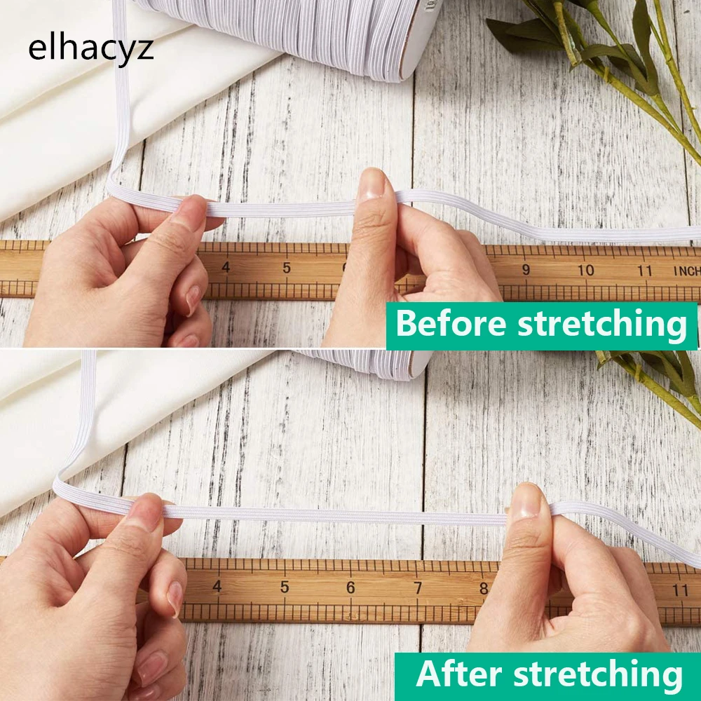 Лента эластичная плоская 5 метров 3/6 мм |