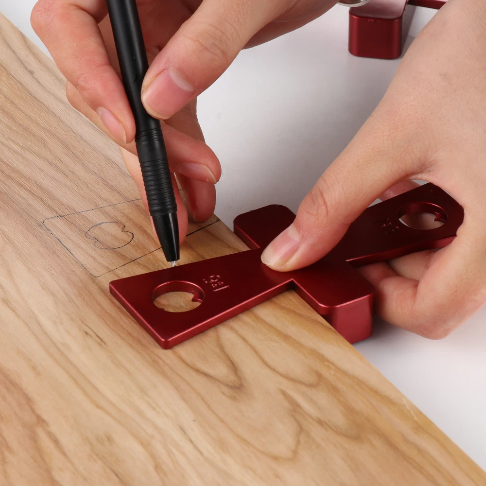 2 шт. линейка для поделок ласточкин хвост маркер Scribe Line планировщик