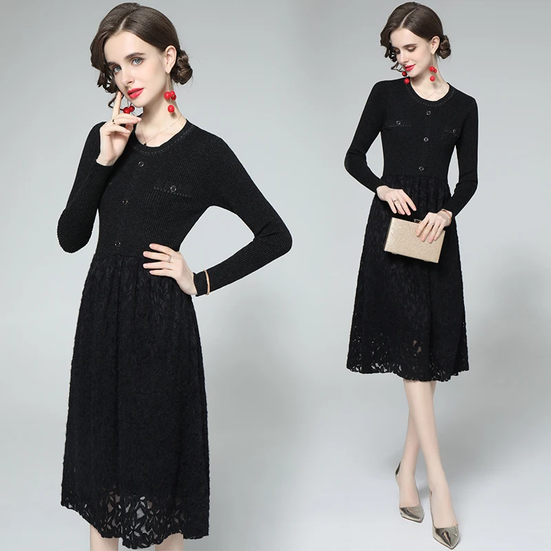 

Платье с длинным рукавом COIGARSAM