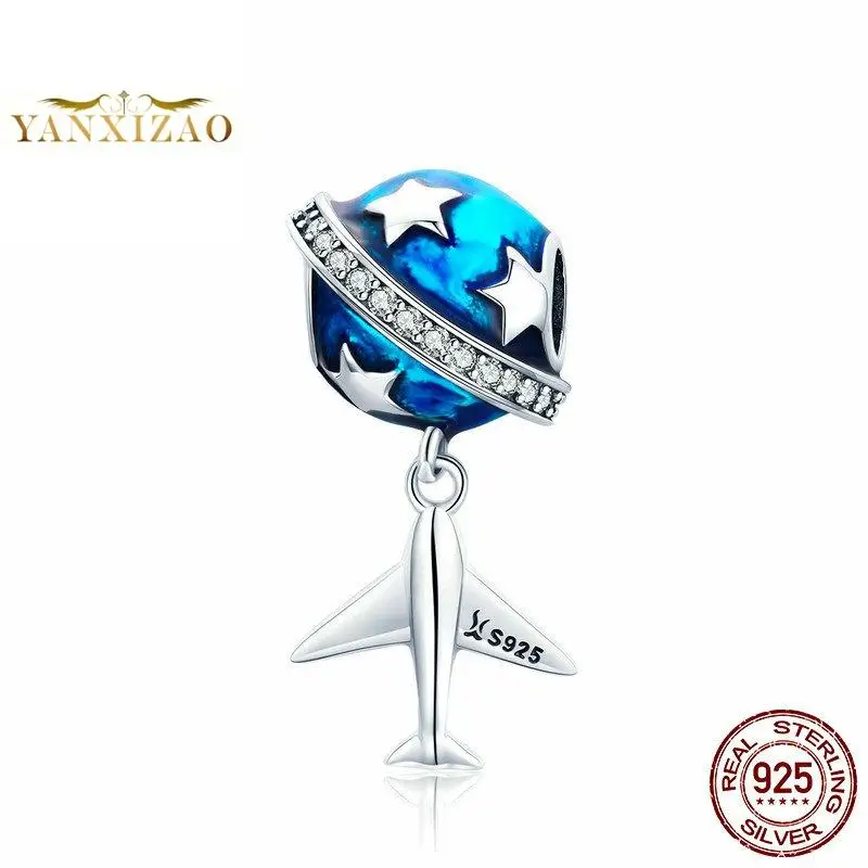 Мечта о путешествии сделай сам аксессуары серебро 925 пробы оригинальные бусины с