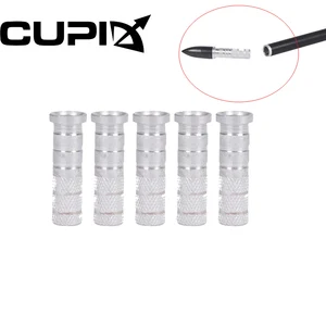 Алюминиевый стрелка вставка 6,2 мм наконечник советы по пунктам и стрел для углеродную стрелу стрельба из лука