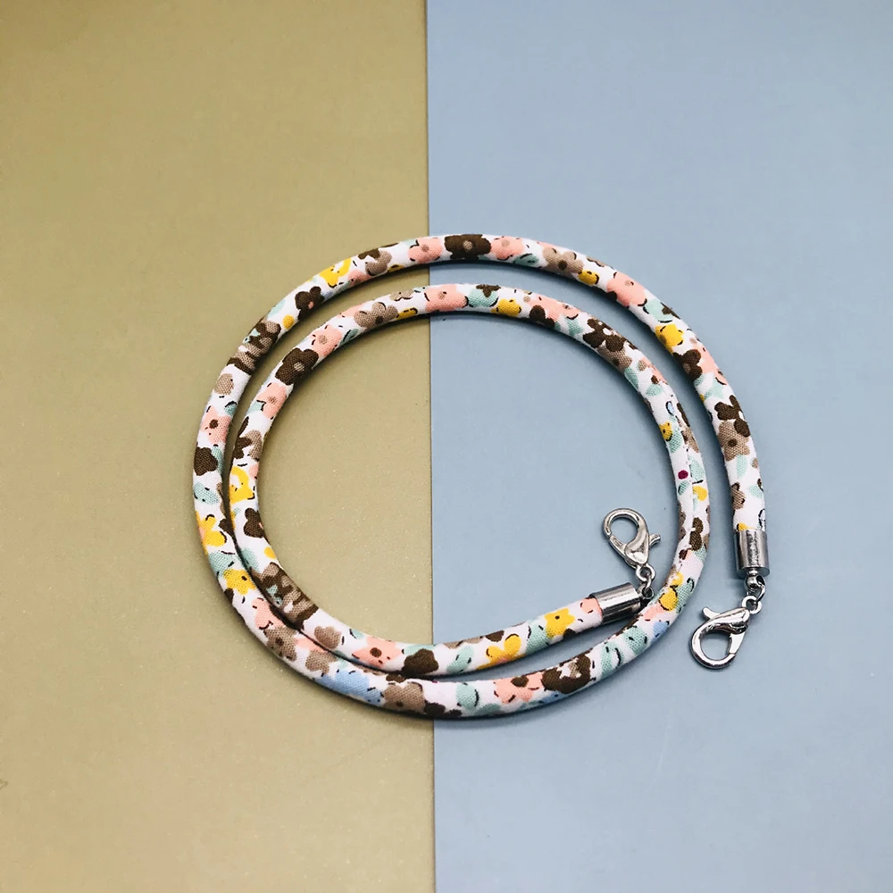 

Colorful Flower Face Mask Lanyard Handy Convenient Holder Rope Anti-lost Anti-drop Mask Hanging Neck Rop Halter Ropes