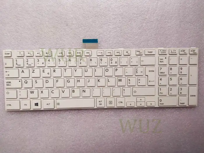 Новая клавиатура для ноутбука белая Toshiba L50 A C50 C50D C55D L70 L75 C70 C75 с рамкой H000054990|Сумки