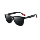 Солнцезащитные очки поляризационные для мужчин и женщин UV-400, Классические Солнечные аксессуары в квадратной оправе, для вождения, велоспорта