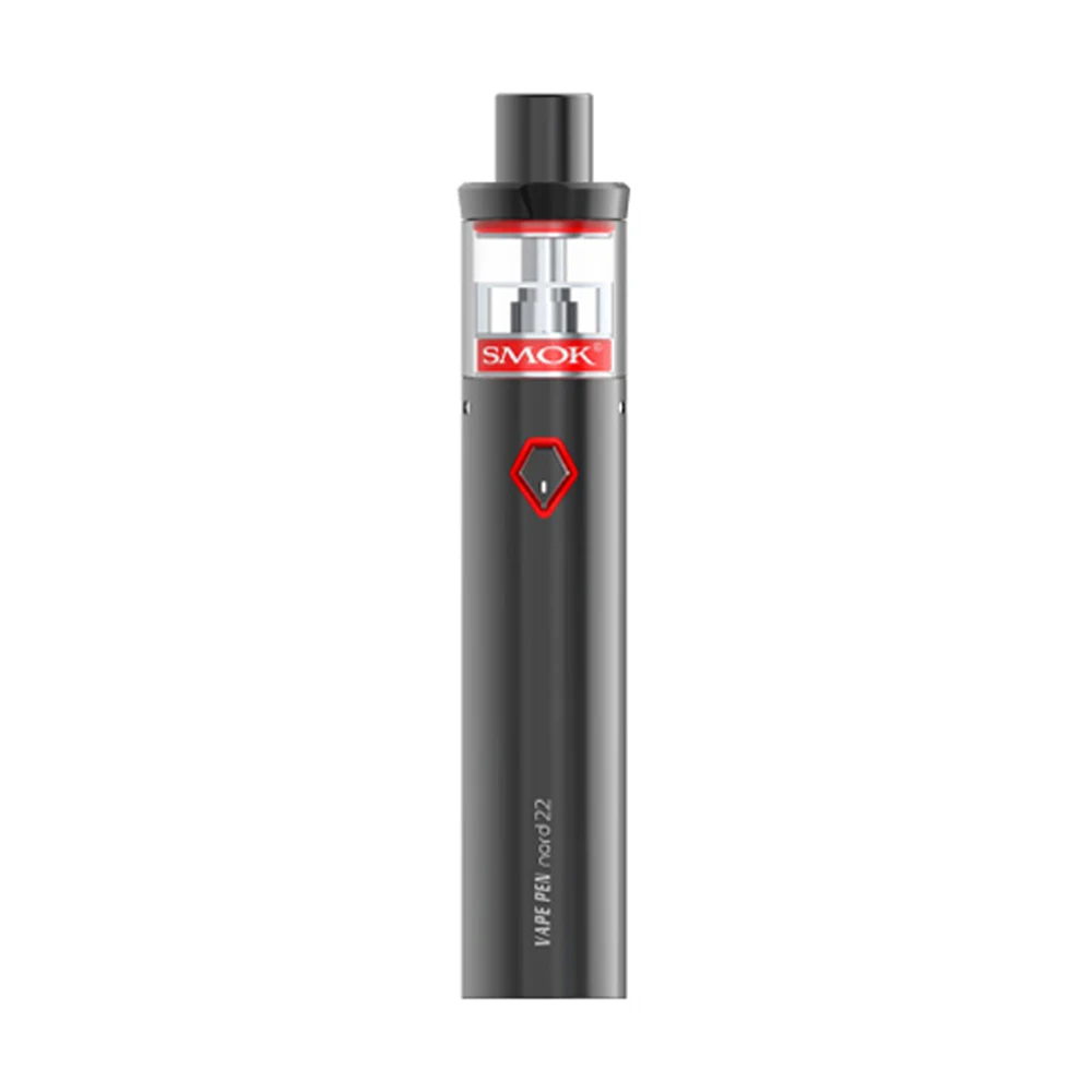 Smok Nord AIO 22 комплект 2000 мАч батарея 3 5 мл бак с Mesh 0.6ohm и обычной 1.4ohm катушки