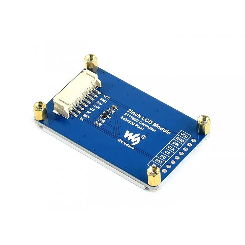 2 дюймовый модуль ЖК дисплея с IPS экраном разрешение 240 × 320 интерфейс SPI для Raspberry