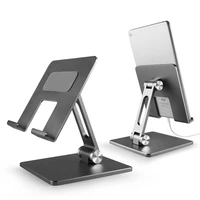 tablet stand adjustable rotatable aluminum desktop holder dock for ipad iphone samsung huawei xiaomi kindle nexus