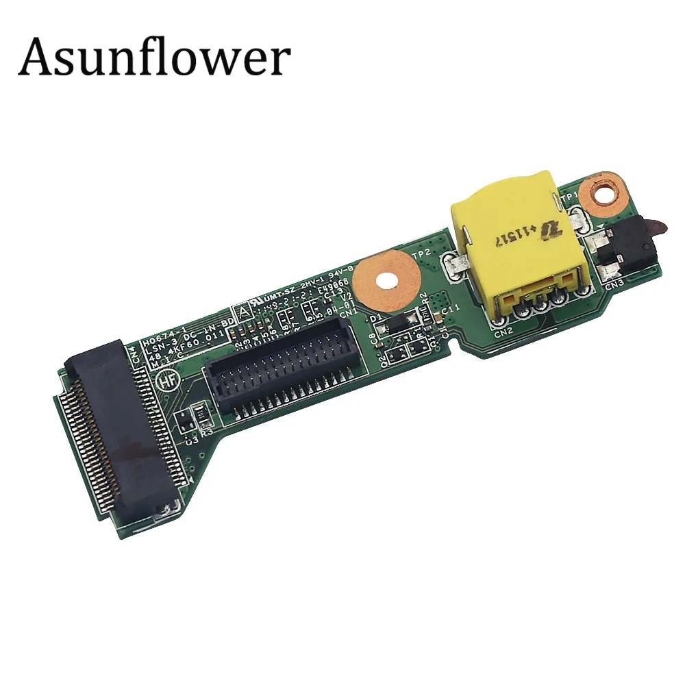 Плата разъема питания Asunflower DC для Lenovo ThinkPad T420S/T430S запасная плата In Jack | Компьютеры
