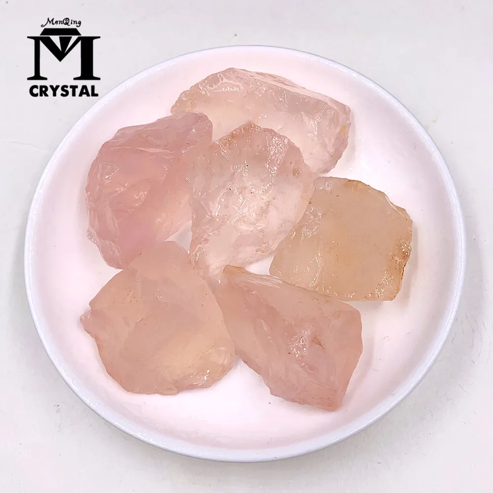 

200g Natural Raw Rose Quartz Crystal Rough Stone Specimen Healing crystal love natural stones and minerals fish tank stone