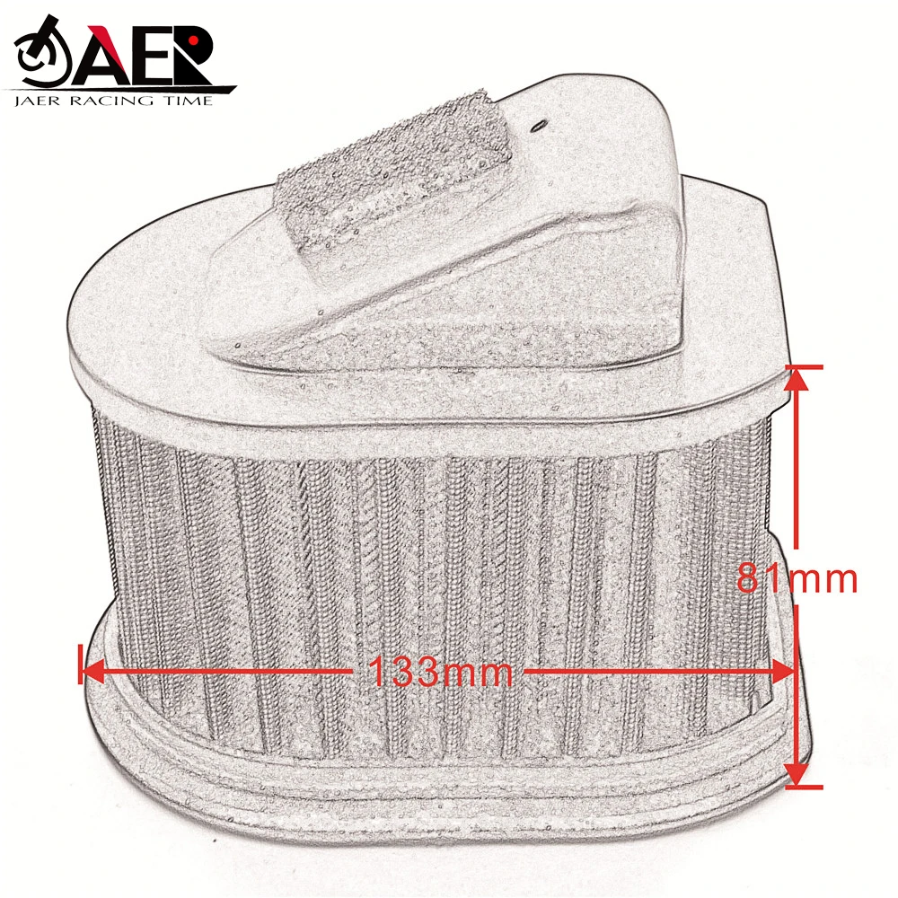 Воздушный фильтр JAER для мотоциклов Kawasaki Z800 Z750 Z750S Z1000 Z750ABS Z800ABS Z750RABS|Воздушные