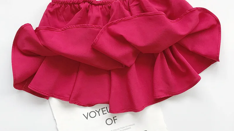 BABY2020 Летний Новый костюм для девочек детские шаровары на бретельках в Корейском