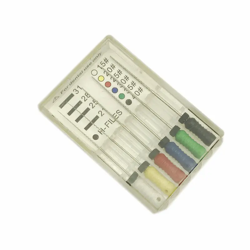 31 мм стоматологические K/H файлы эндофайлов корневого канала ручные K из