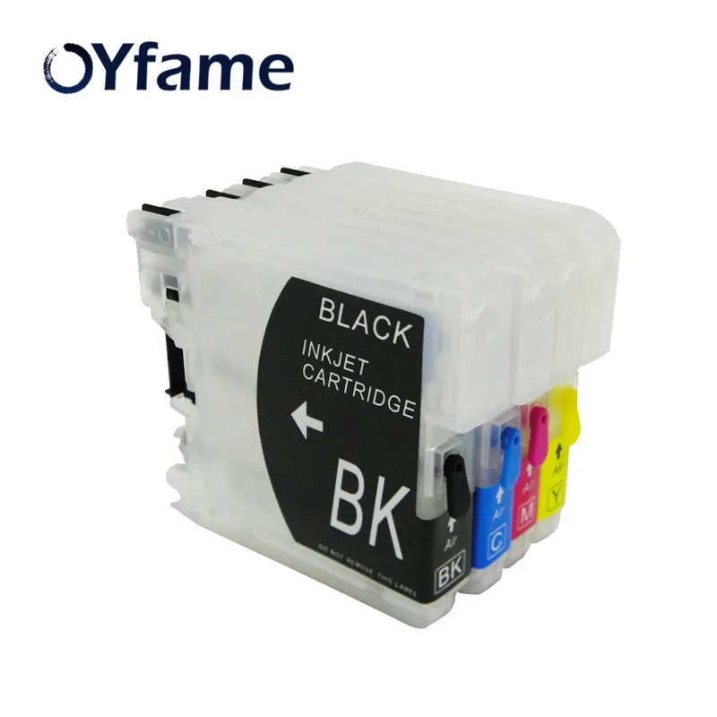 OYfame LC11 LC16 LC38 LC61 LC65 LC67 LC980 LC1100 картридж с заправкой чернил для родительницы|ink