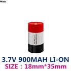 Завод цилиндров 18350, 3,7 в, 900 мАч, 3 А, чистый кобальтовый материал, 17350, 16350, 8 А, разрядка, игрушки на дистанционном управлении, мощные и прочные
