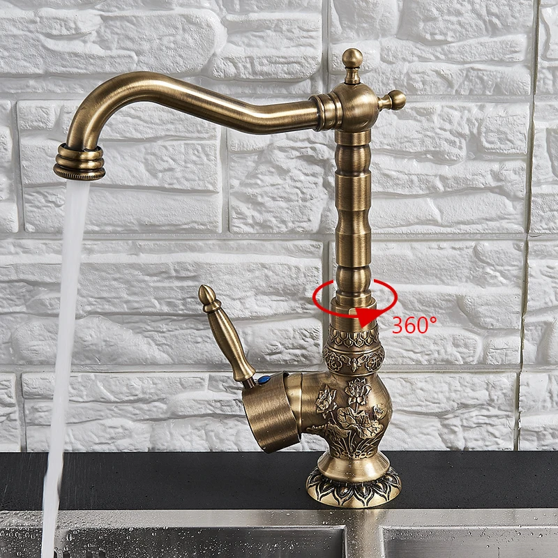 Латунный смеситель SHBSHAIMY для раковины в ванной комнате с одной ручкой и одним