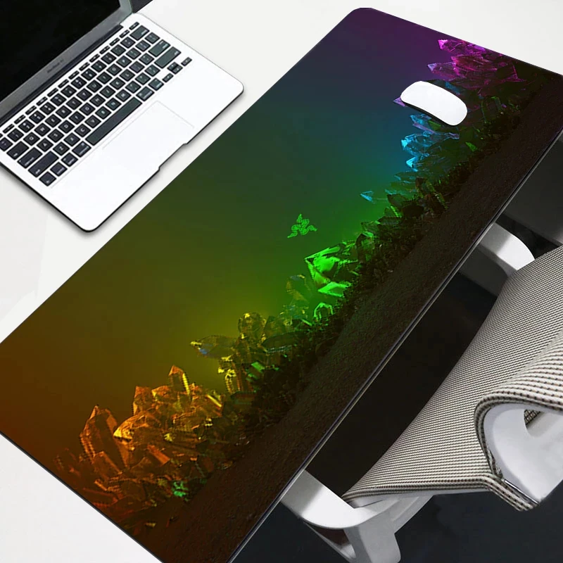 

Razer. Mouse Pad Gaming Mousepad Mat Gamer Mouse Pad Keyboard Desk Mat Table Carpet Mousepad xxl 900x400 For Computer Laptop Pad