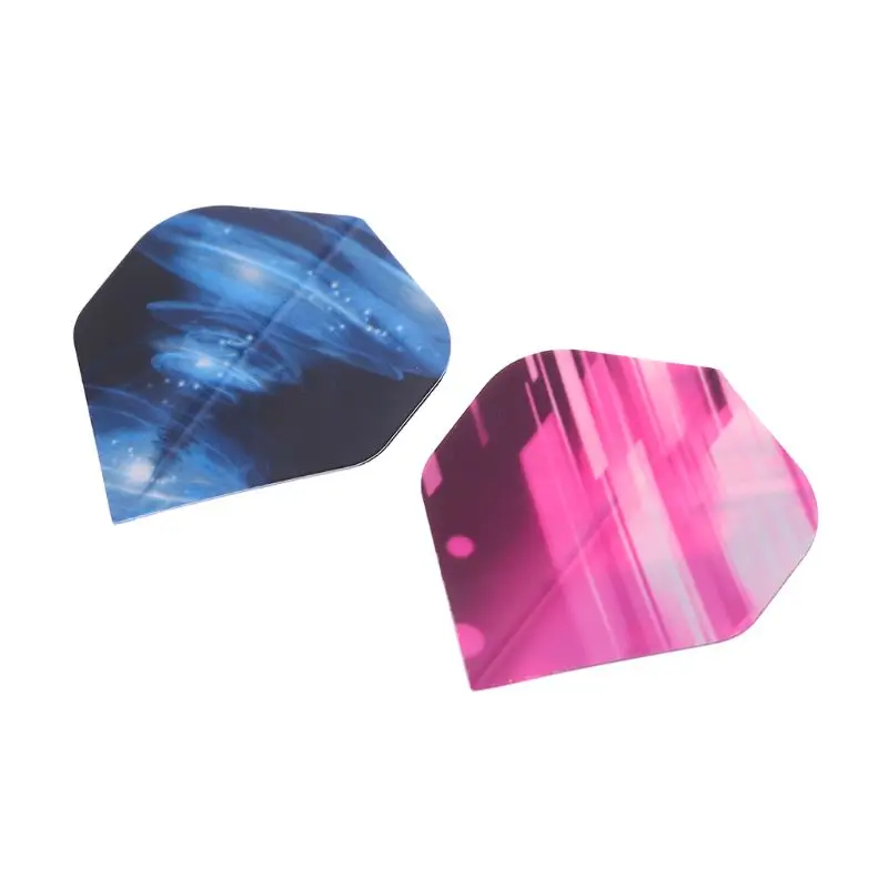 

21 Pcs Durable Standard Slim PET Dart Flights Leaves Stable Colorful Darts Game Accessories Equipment Supplies